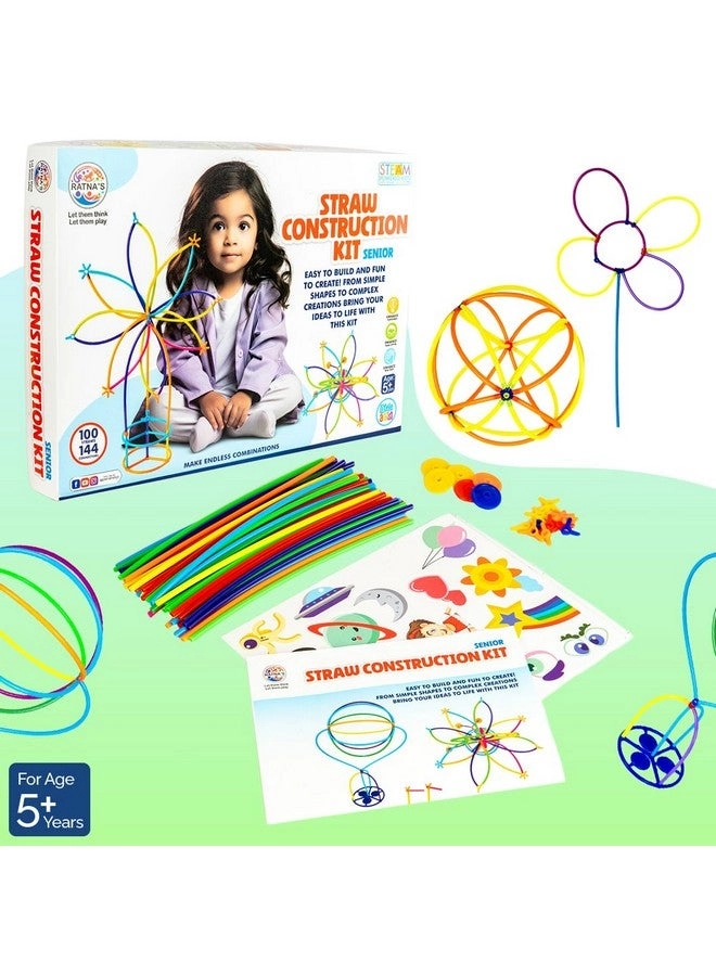 Straw Construction Kit Senior - Steel 5+ Years