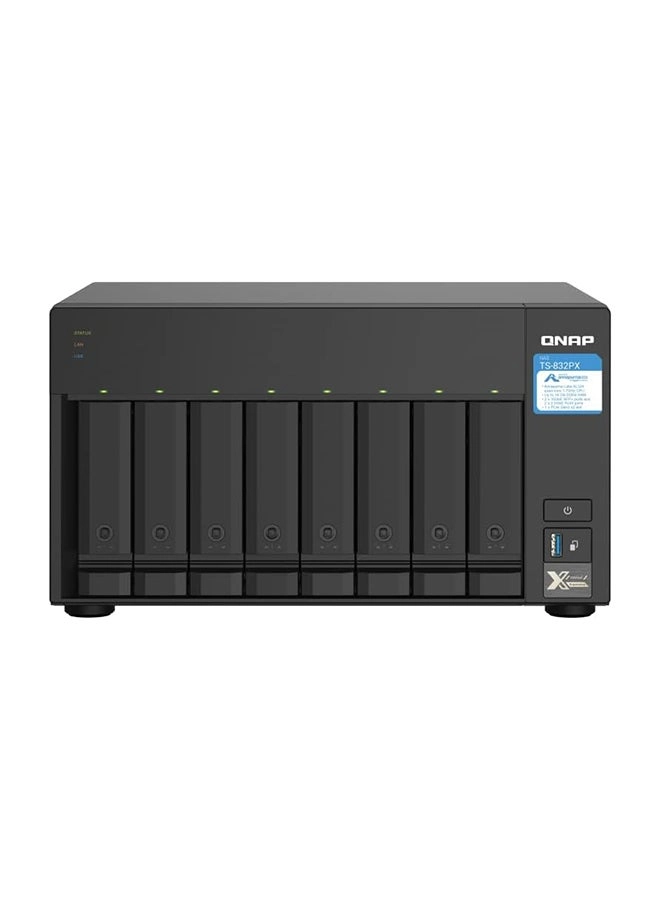QNAP TS-832PX-4G 8-Bay