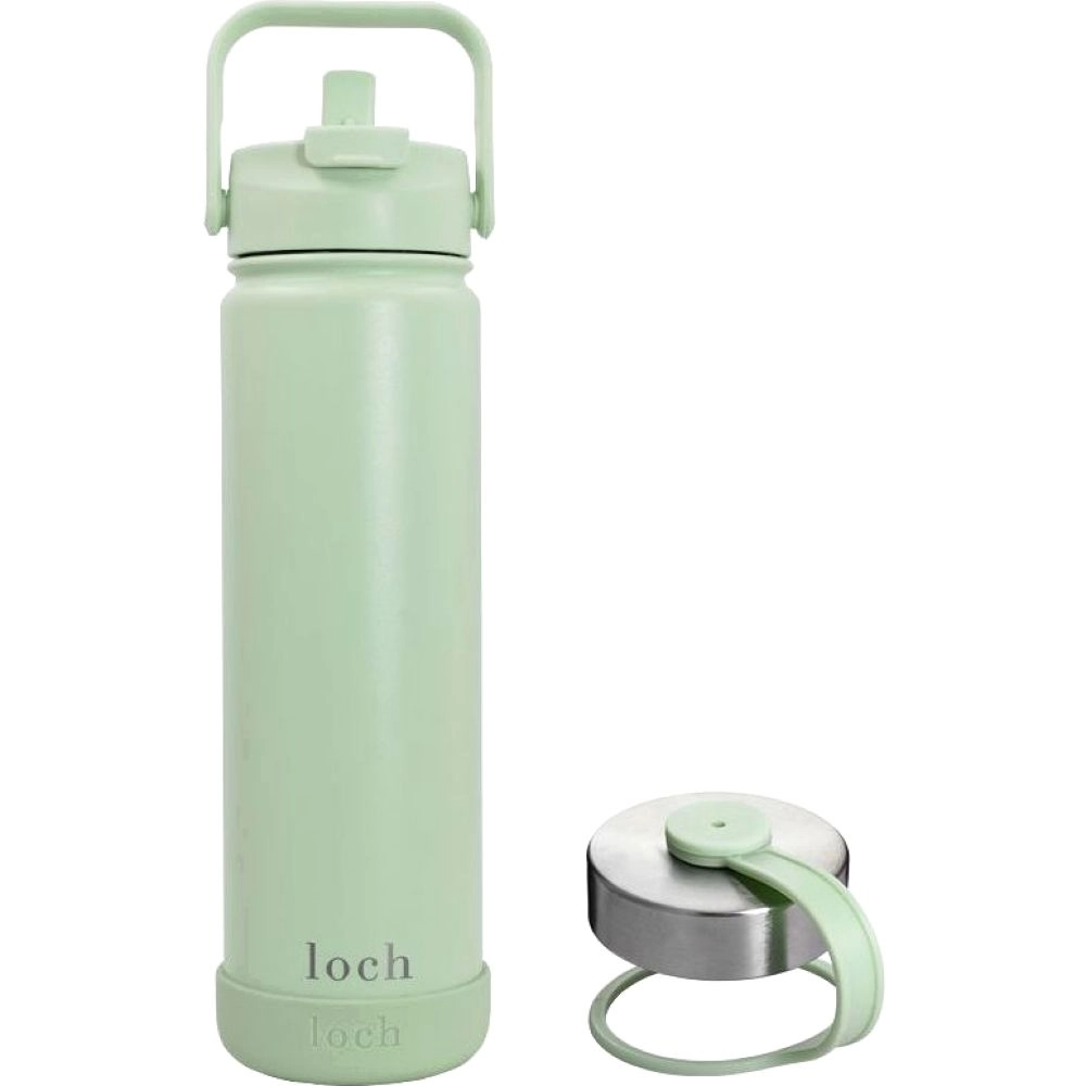 LOCH Insulated Bottle - 650 ml - 2-in-1 Straw Lid