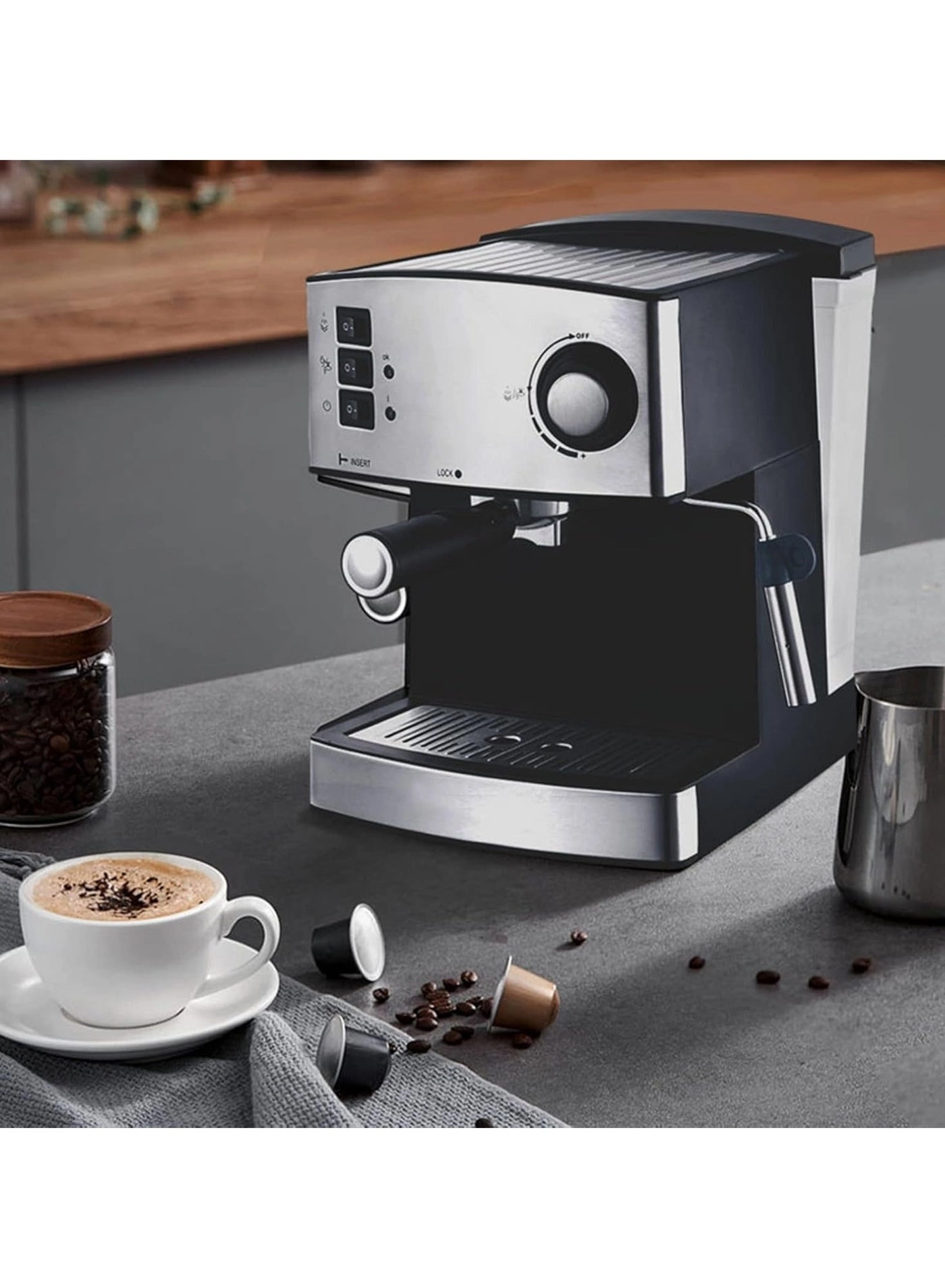 Coffee Maker - Automatic steam jet