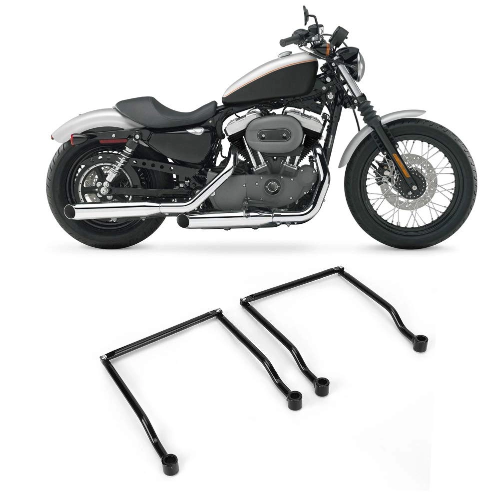 Bediffer Saddle Bag Mount - Metal iron Black