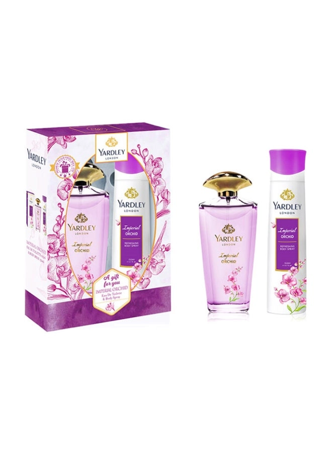 Yardley Imperial Orchid - Eau de Toilette Pack of 2