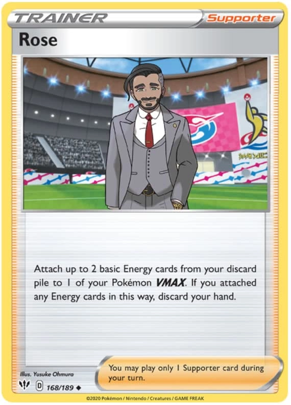 Pokémon Pokemon 168/189 - English 1pcs + Toploader