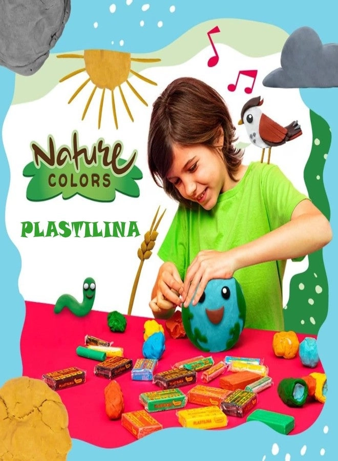 Plastilina Modelling Clay - 50g 6pcs.