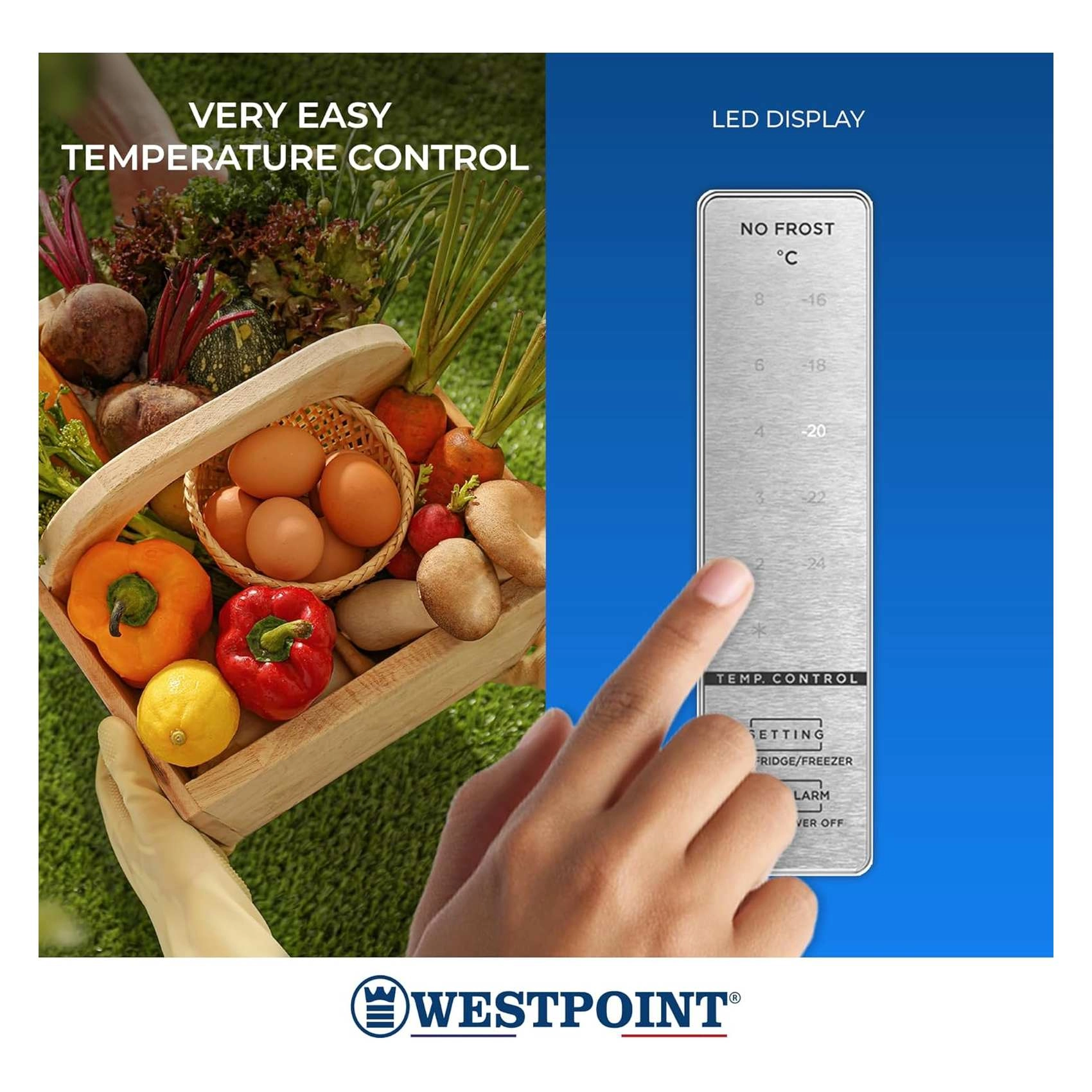 WVM-3325E - Convertible to Fridge Dual Function LED Display