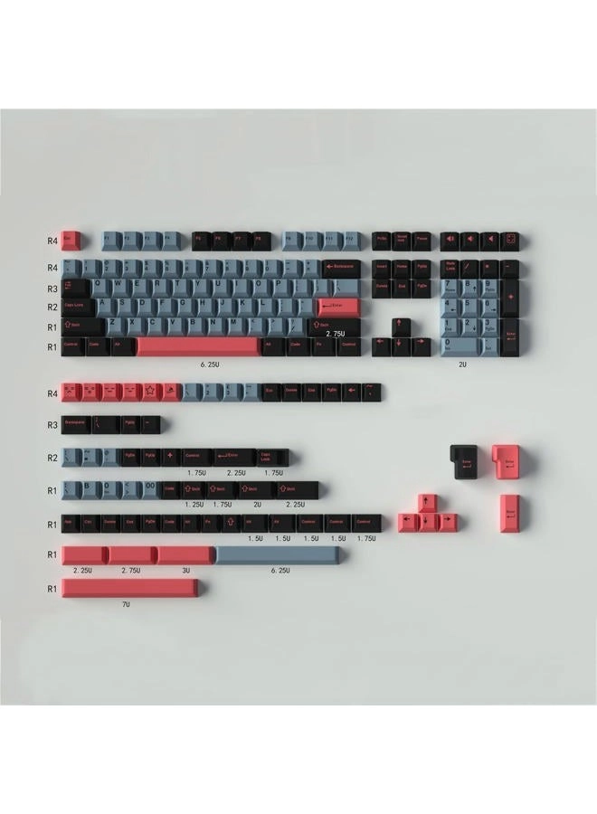 Double Shot Keycaps - ISO ANSI Layout