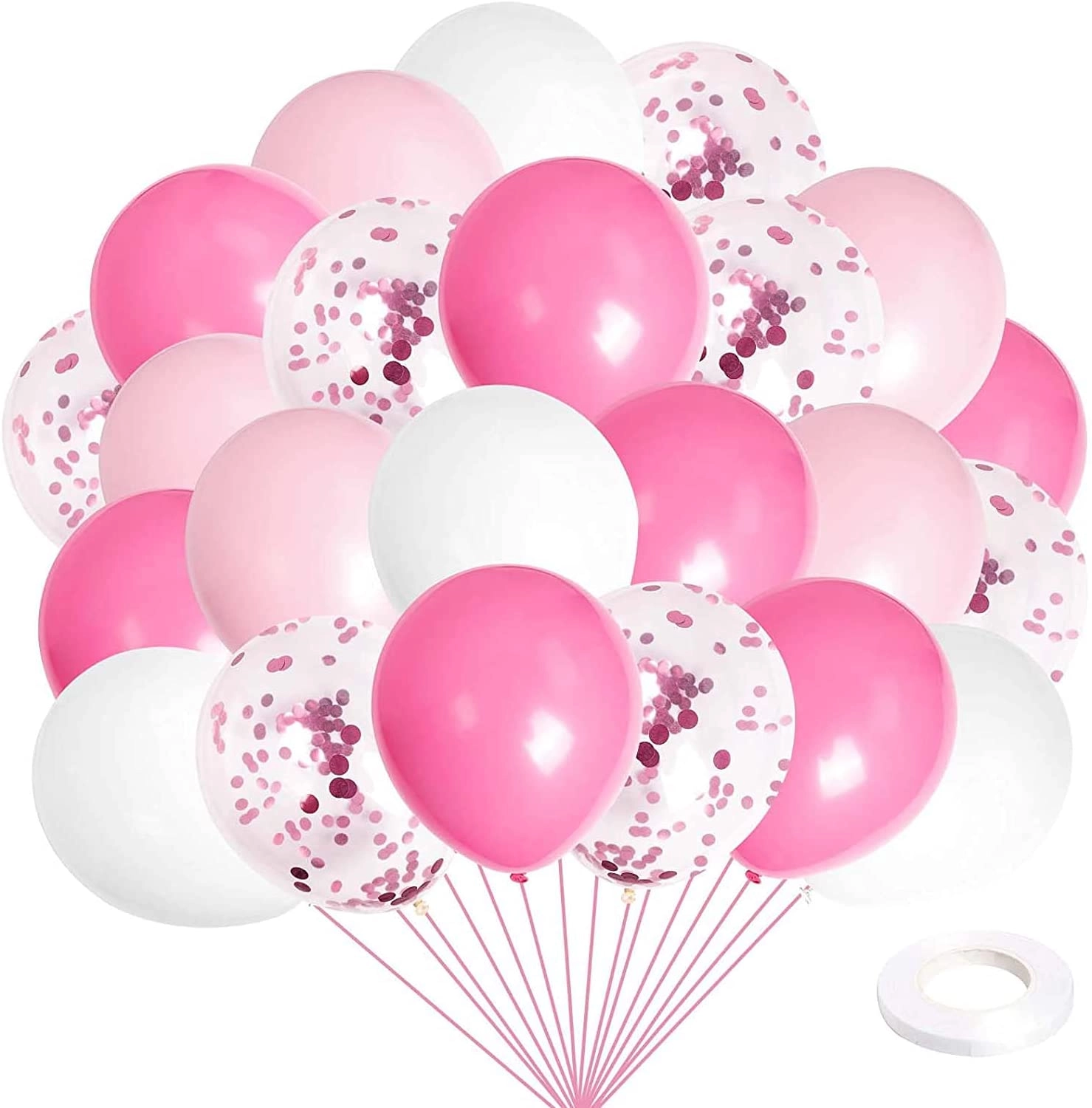 24-Pieces Latex Confetti Balloons - Father's Day