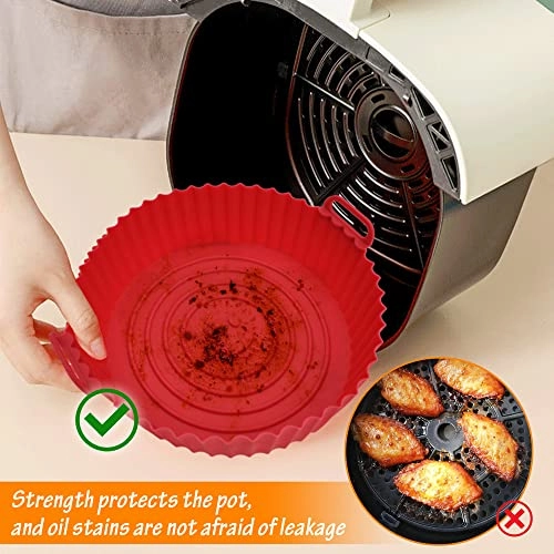 Silicone mould for hot air fryer - silicone 4 pieces