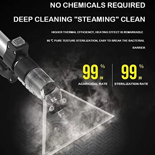 6-in-1 Portable Carpet Washer - Hot and Cold Water Extraction