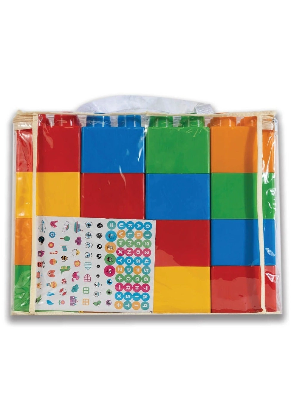 Wooden Stacking Blocks - 16 pcs