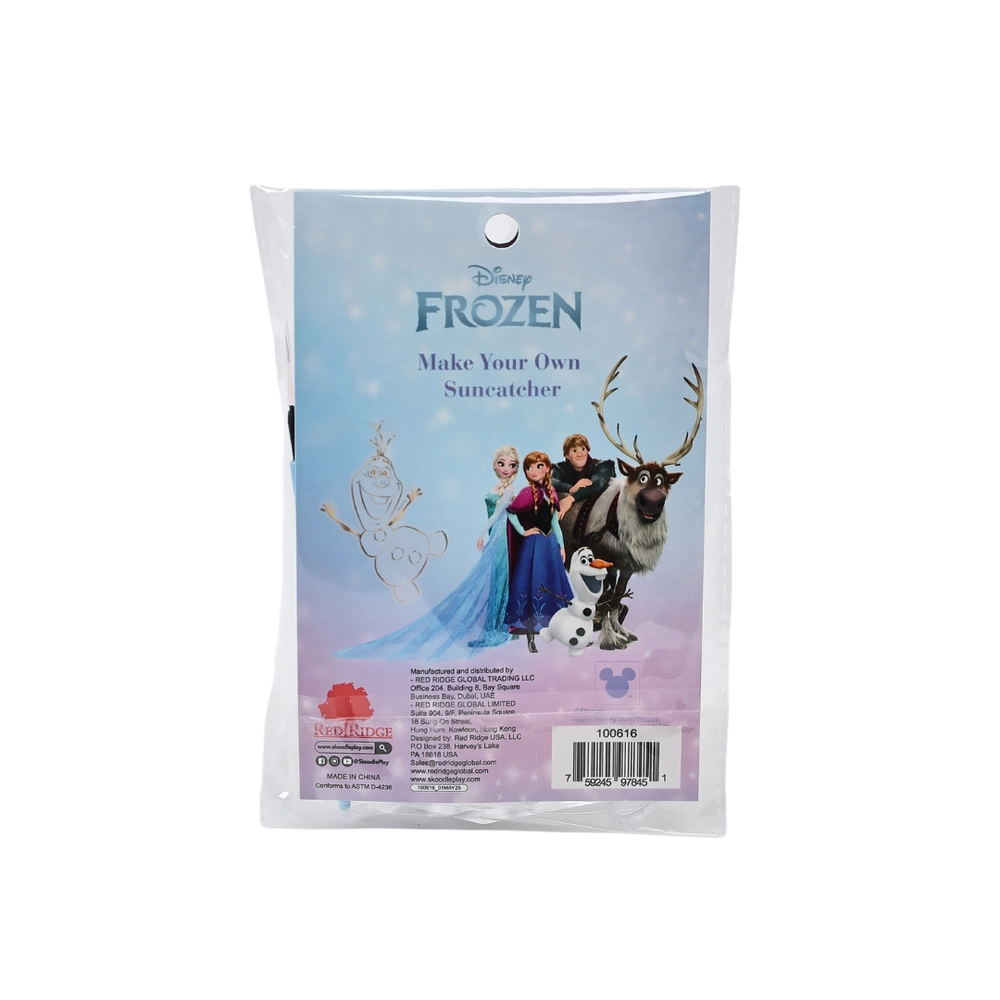Frozen Olaf Make Your Own Suncatcher - Suitable for 3 years & above
