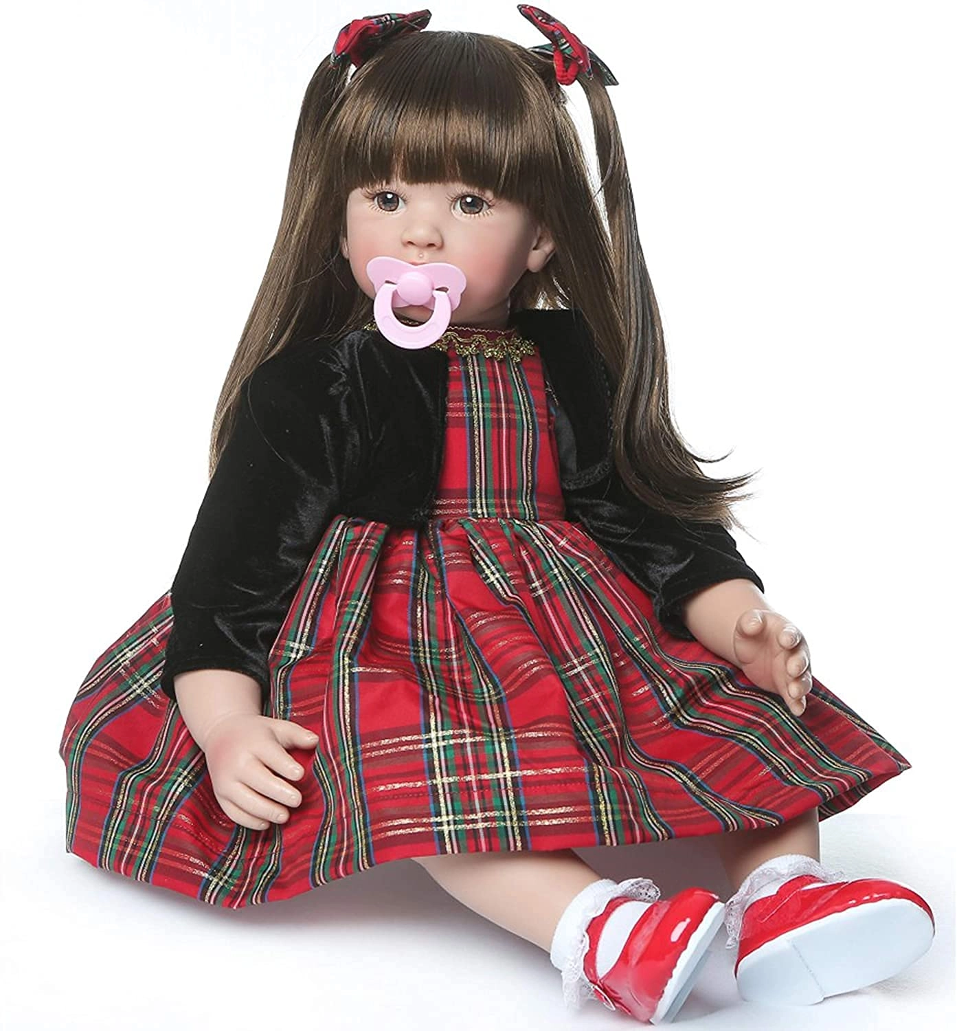 ZIYIUI Reborn Baby Doll - 22 Inches / 55 cm Silicone Ages 3+