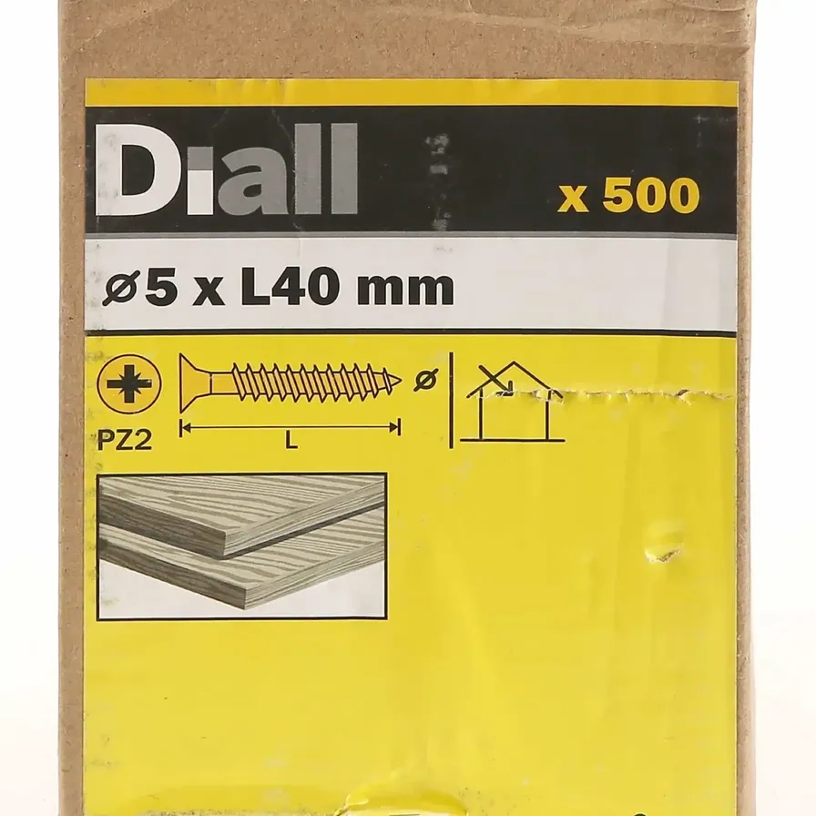 Carbon Steel Wood Screw Pack 5mm 40mm