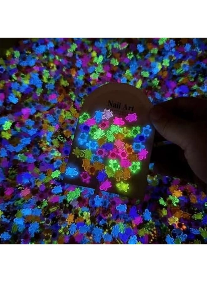Mini Resin Turtles - 100PCS Night Glow