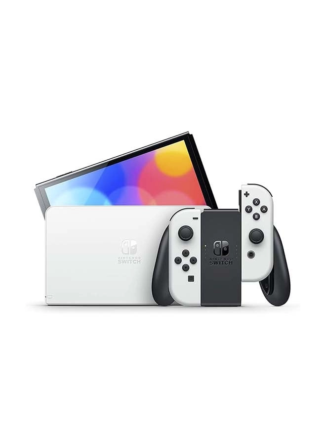 Nintendo Switch OLED - White Joy-Con Bundle
