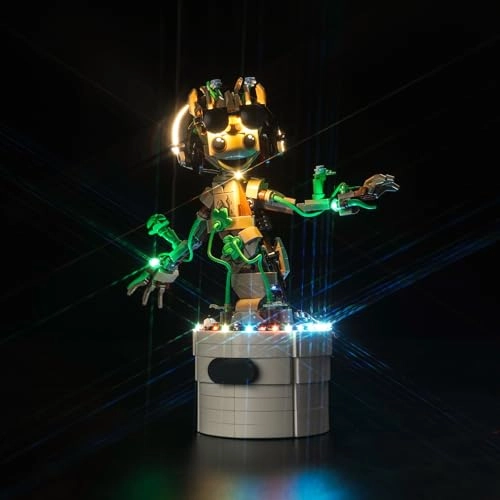 Music Version Light Kit - Compatible with Lego 76297 LED