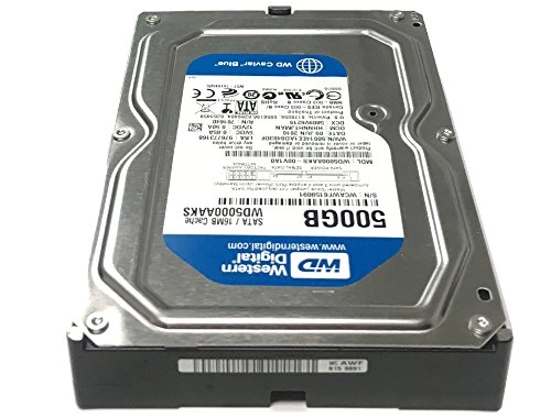 (Refurbished) Caviar Blue 3.5" 7200rpm 16MB SATA 3.0Gb/s (WD5000AAKS/CR) - 500GB