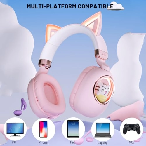 cat ear bluetooth headphone Wireless Headphone