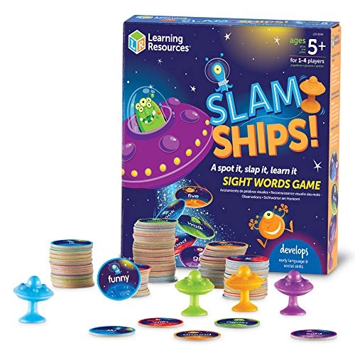 Slam Ships Sight Words Game - 5+