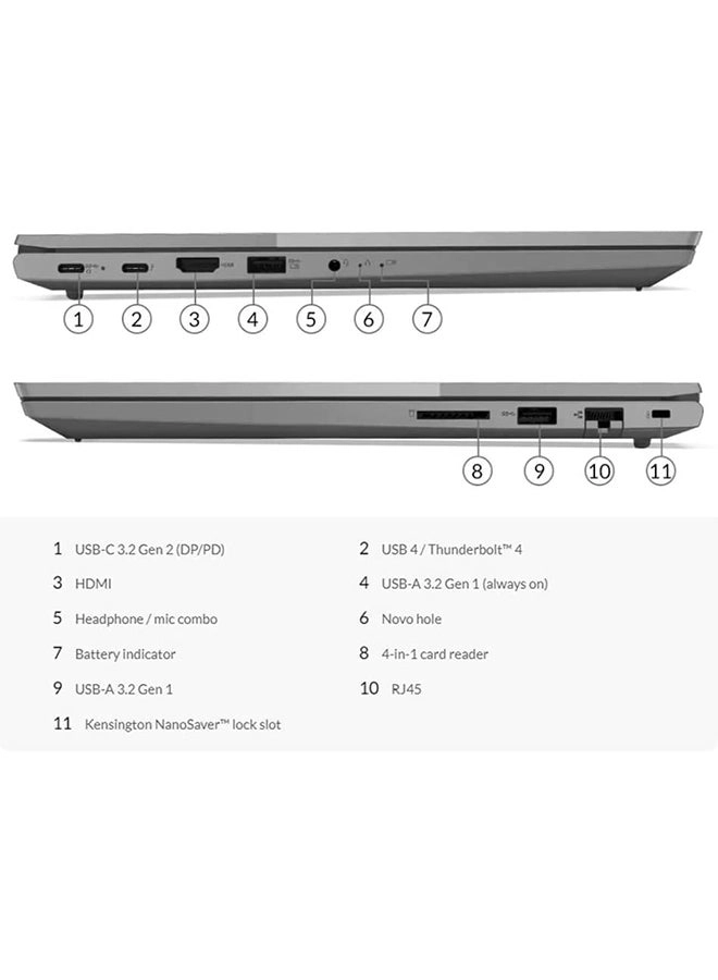 Thinkbook G2 15G2#ENG - 15.6'' Core i5-1135G7 16GB DDR4 1TB HDD + 256GB SSD