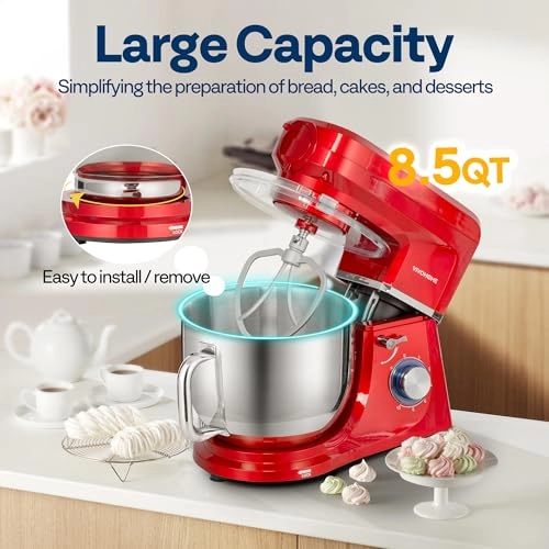 Stand Mixer - 8.5 Quarts 660 watts