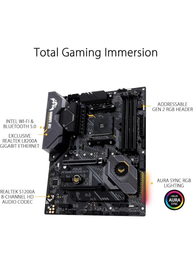 TUF GAMING X570-PLUS - AM4 PCIe 4.0 ATX