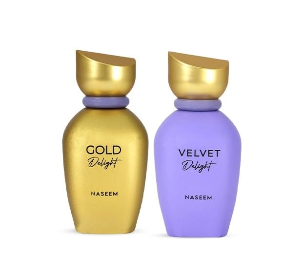 Naseem Perfume Velvet Delight + Golden Delight - Pack of 2
