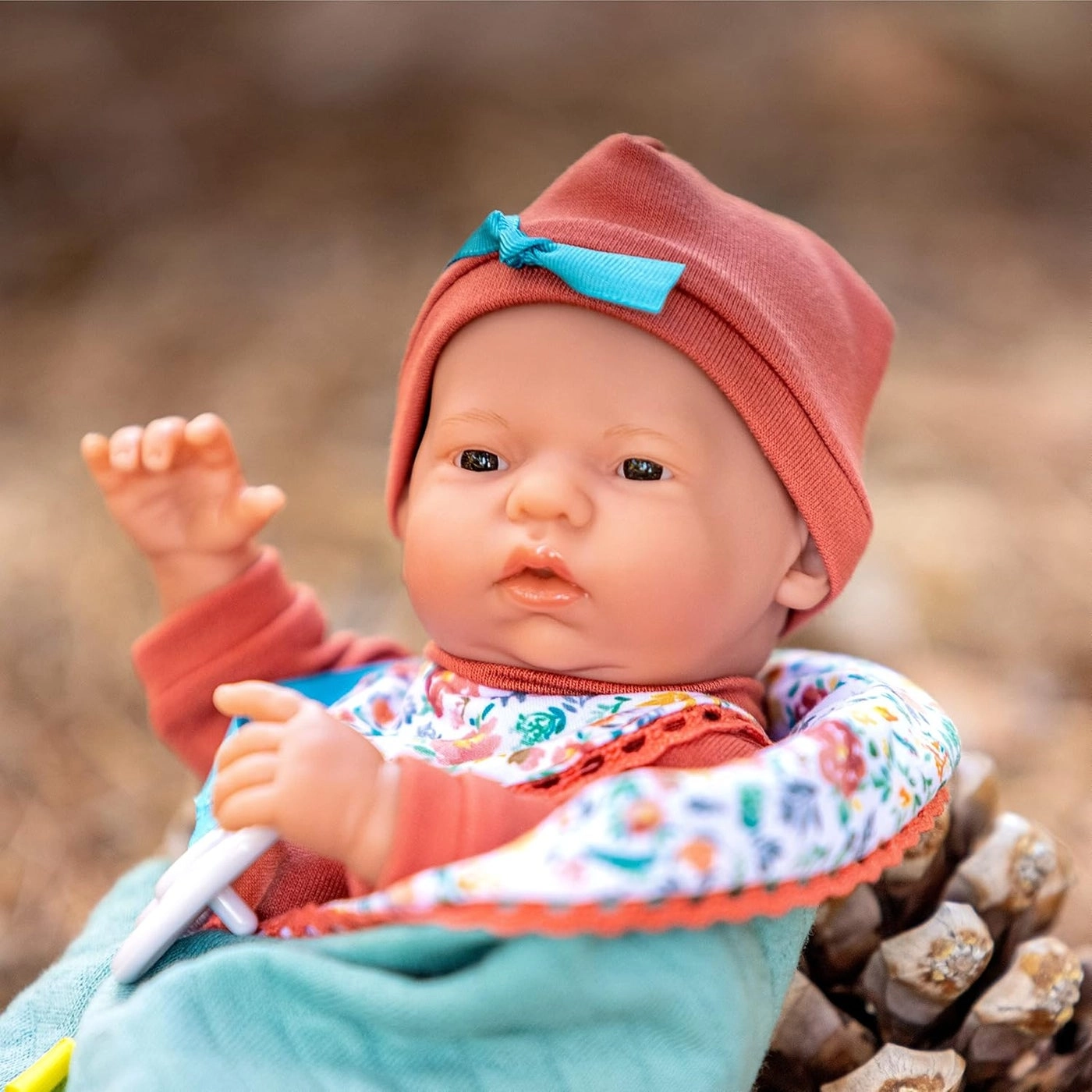 Mini La Newborn Baby Doll - AllVinyl Pink Ages 2+