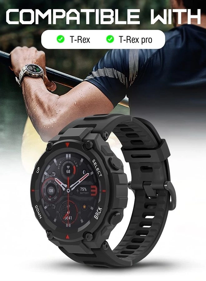 Sport Strap - Silicone Dark Gray