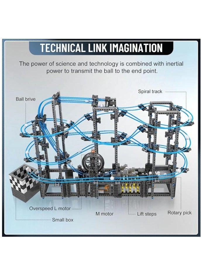 26002 - Track Racing ball roller coaster building kit