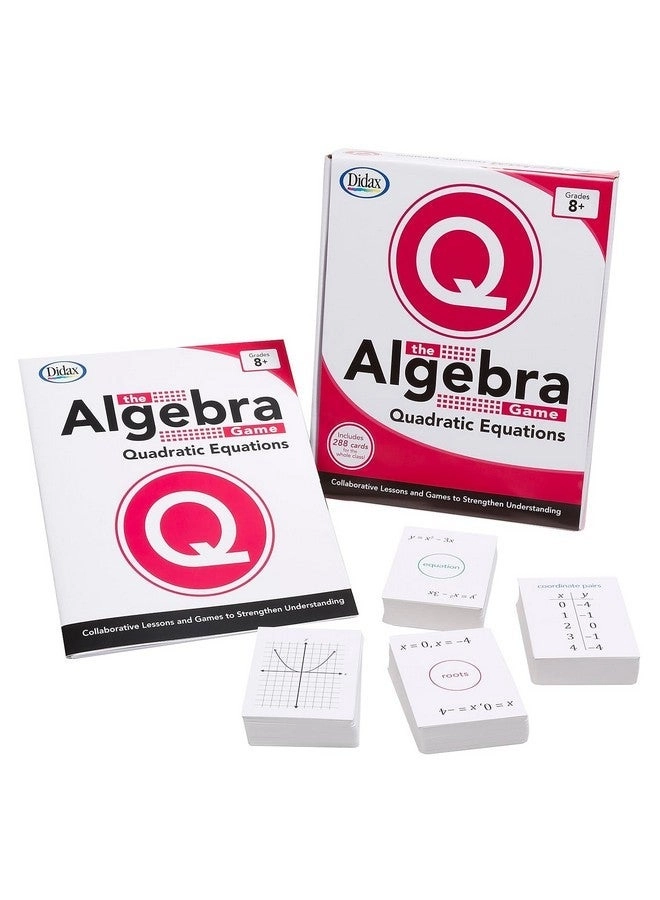 Didax The Algebra Game: Quadratic Equations