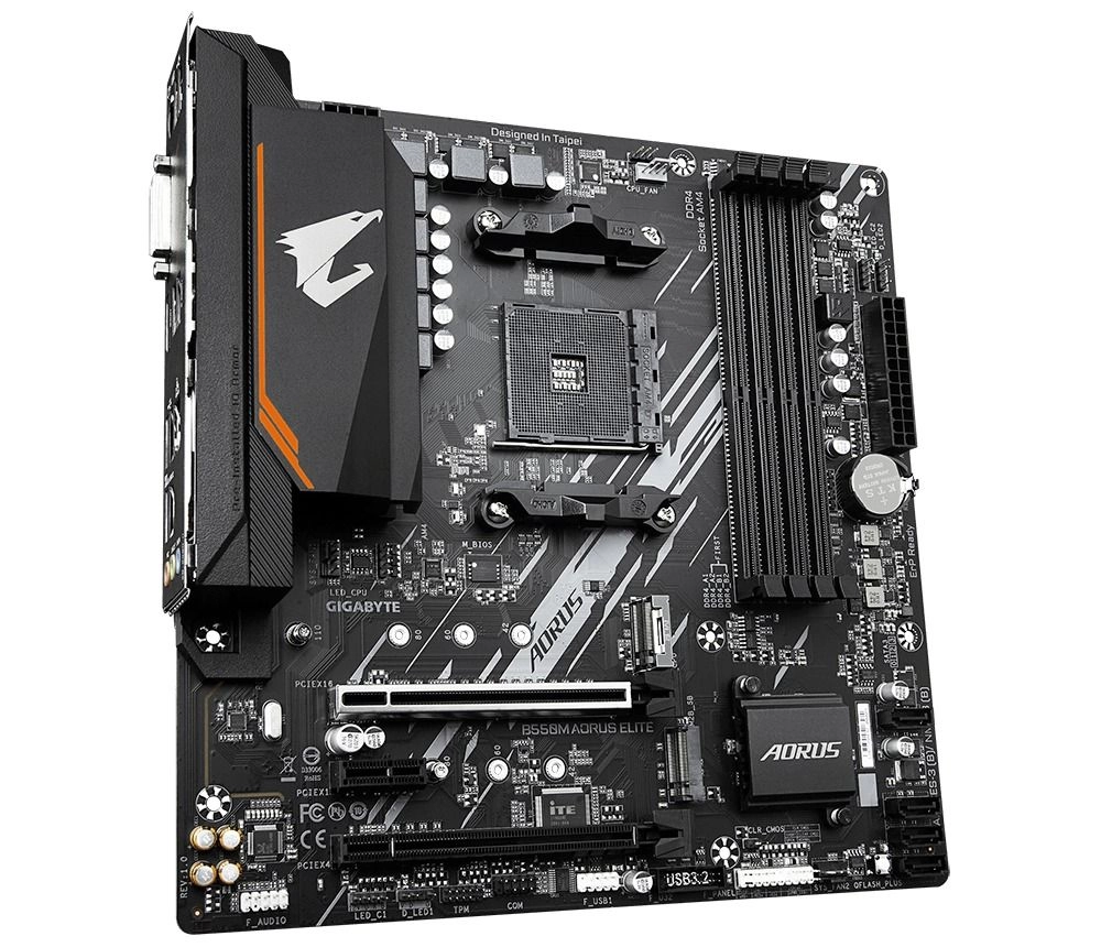 B550M AORUS ELITE - Ryzen 5000 Series DDR4 4 DIMMs PCIe 4.0