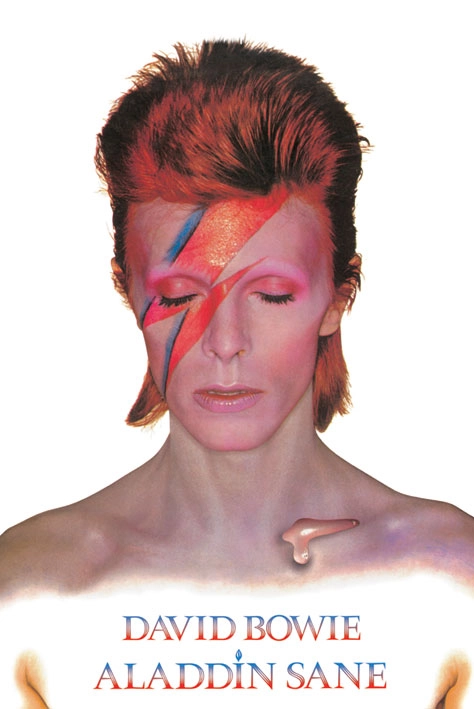 PYRAMID POSTERS Aladdin Sane Maxi Poster - 150gsm gloss paper 61 x 91.5 cm