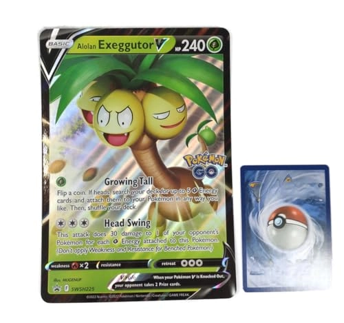 Alolan Exeggutor V SWSH225 - Single Card