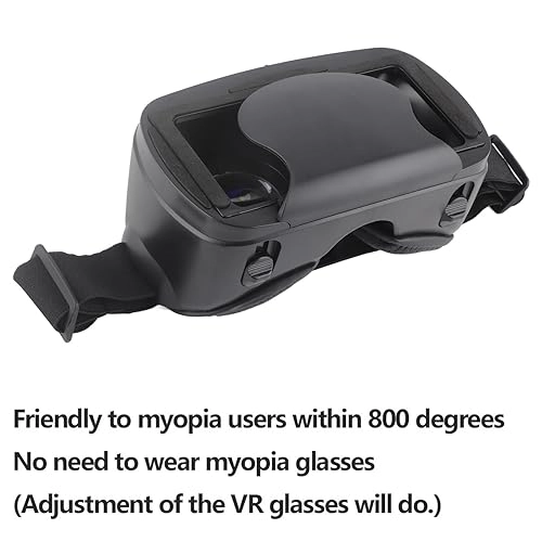 VRGPro 3D VR Headset - HD Blue Light Adjustable Lenses Myopia up to 800 Degrees