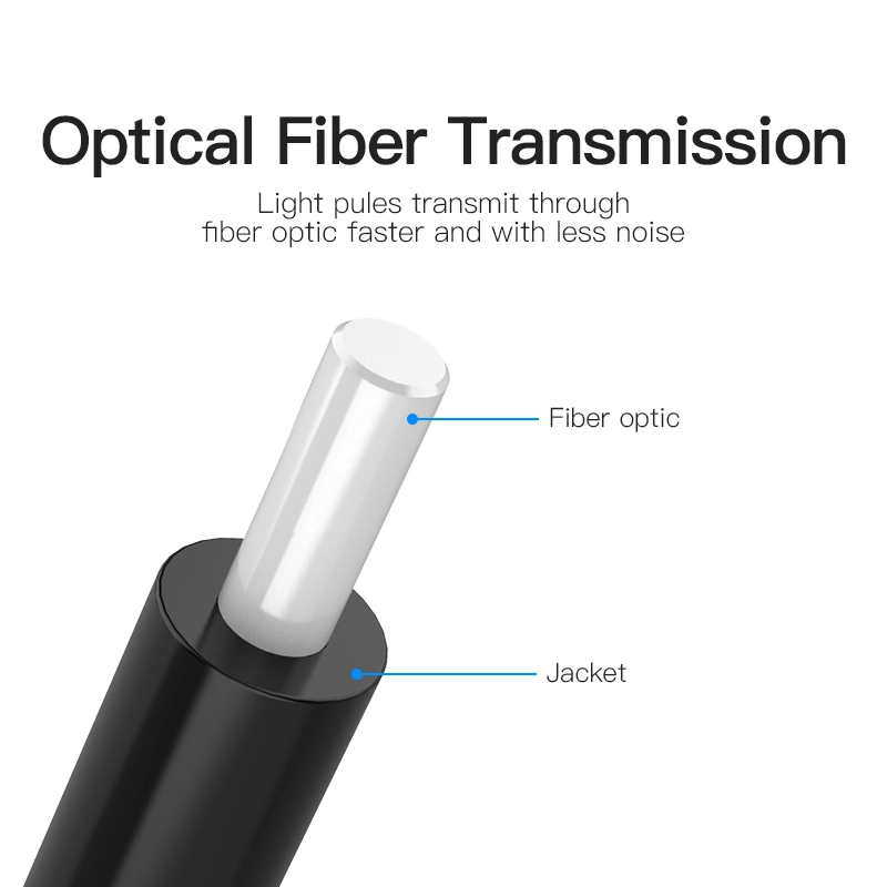 Optical Fiber Audio Cable - 2 m