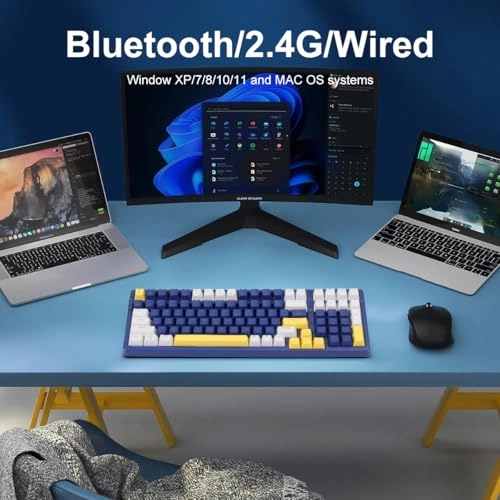 Wireless Mechanical Keyboard - Bluetooth