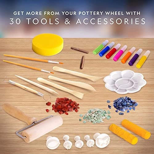 National Geographic Pottery Wheel Refill Kit - Air Dry Clay 908g