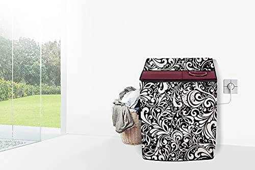 Washing Machine Cover - Compatible for LG 10 KG Semi-Automatic Top Loading P1050SRAZ