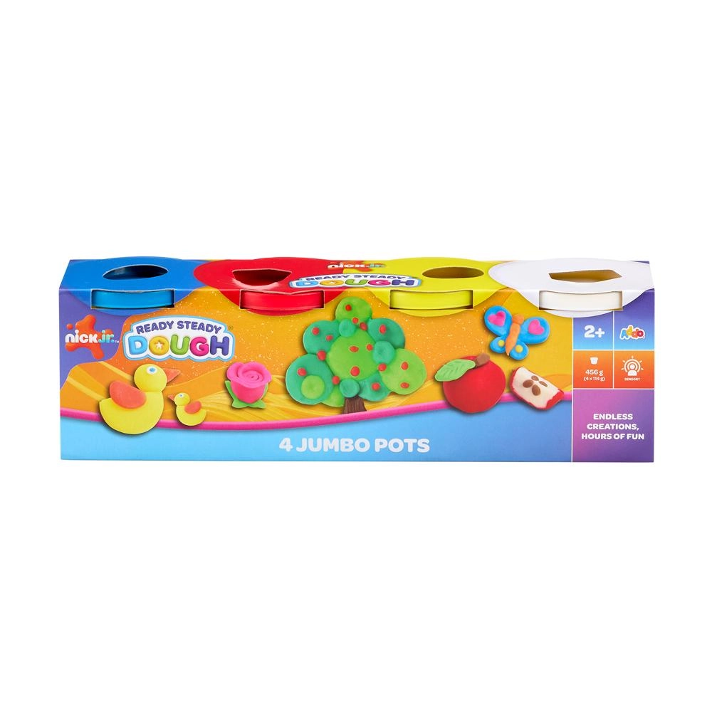 Ready Steady Dough - 3+ years 4 pcs