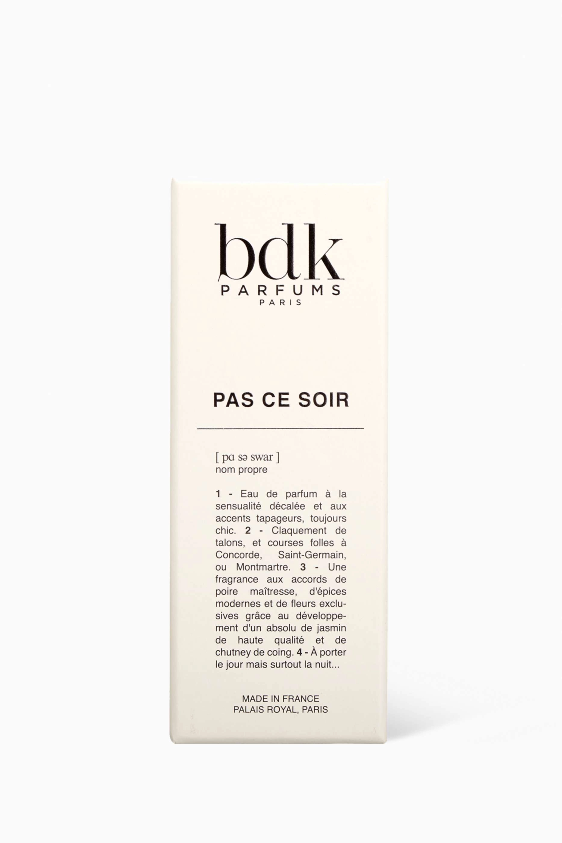 Pas Ce Soir Eau de Parfum 100ml
