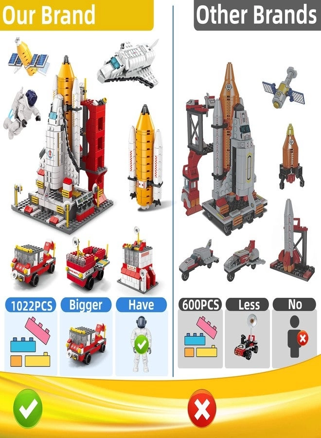 Space Exploration Shuttle - 1022PCS 7-in-1 STEM