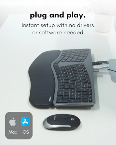 Wired Ergonomic Keyboard for Mac - Mac Wired