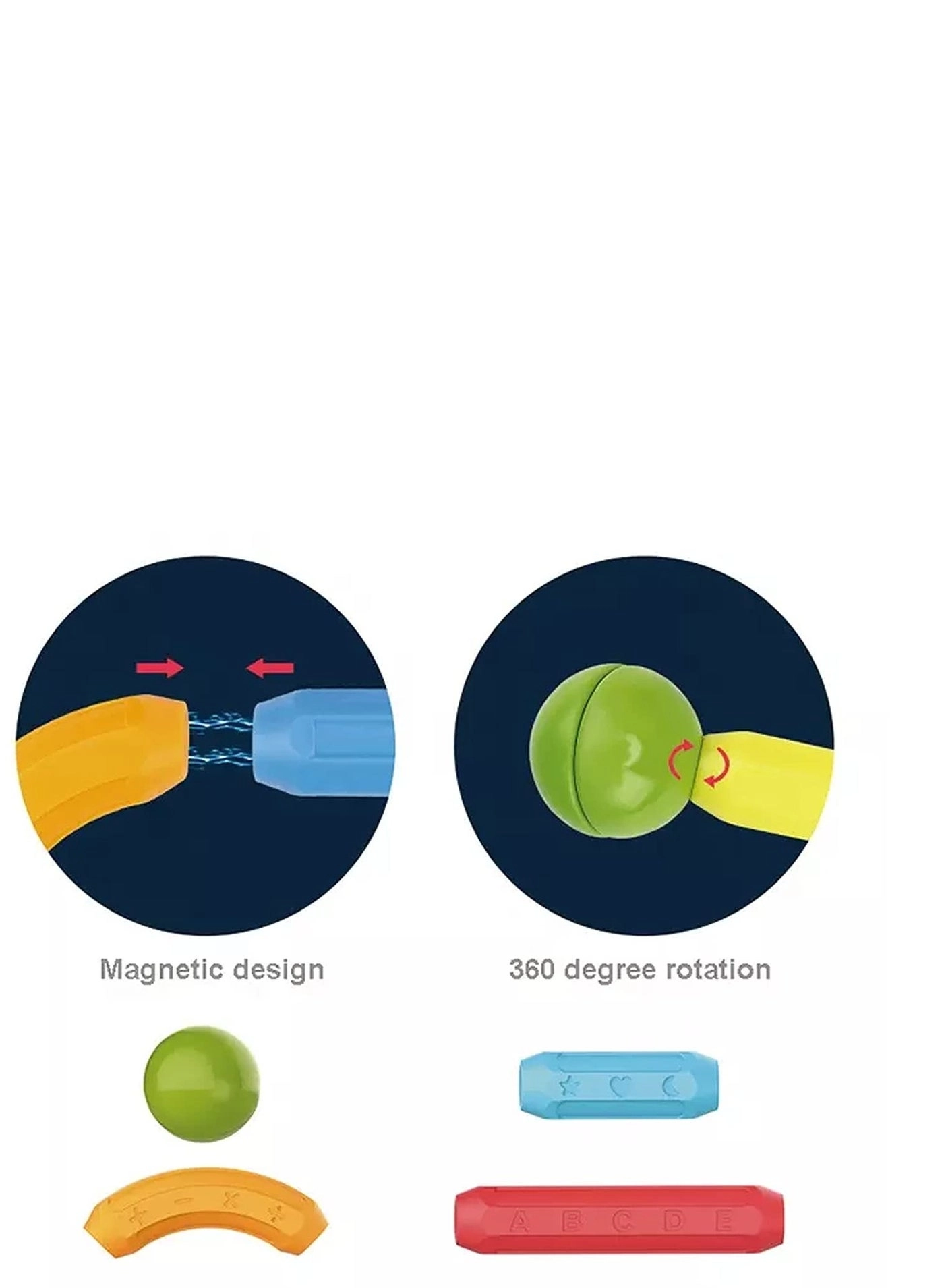 MAGNETIC STICKS - 38 pcs