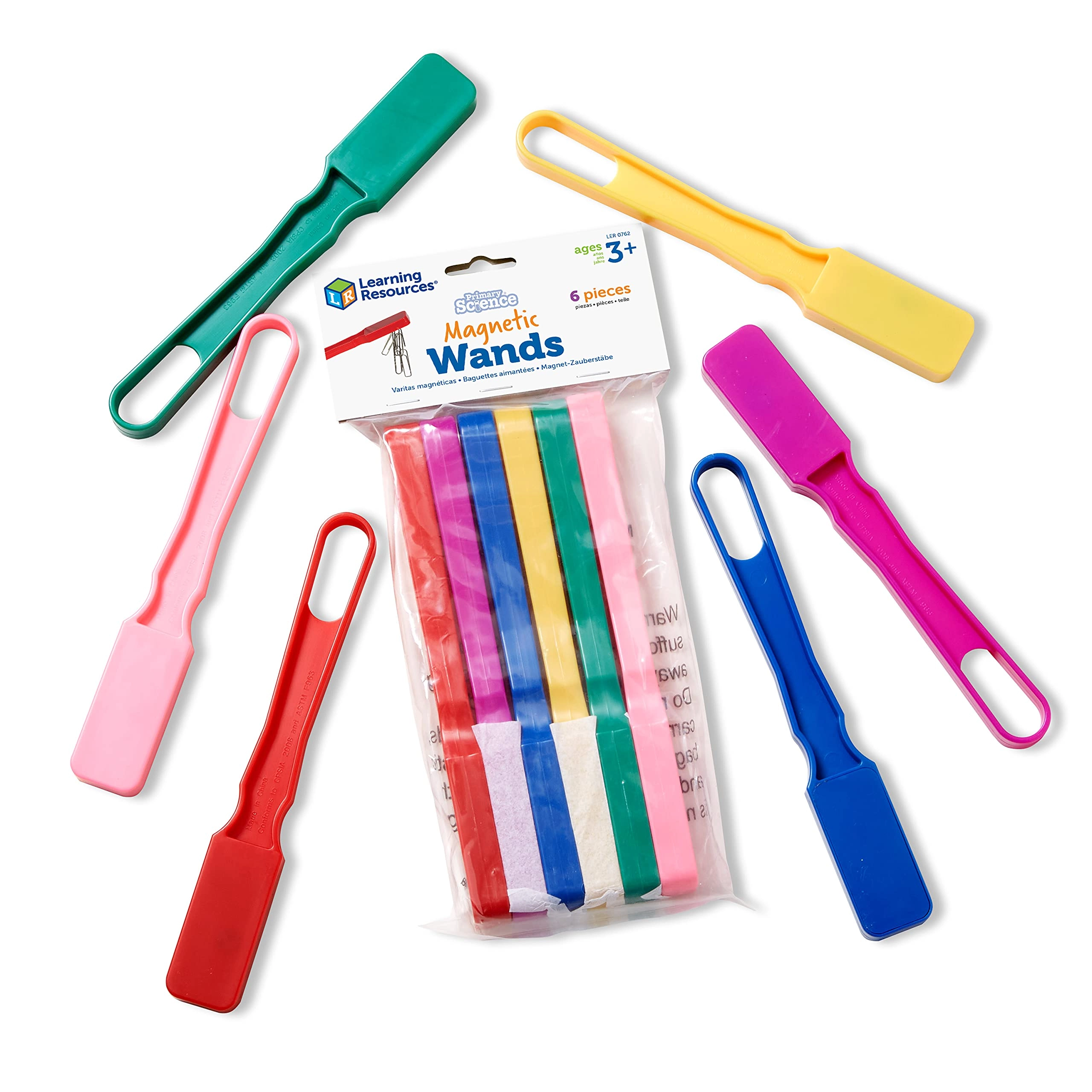 Learning Resources Magnetic Wands Physics - 3 years+ 6 pieces