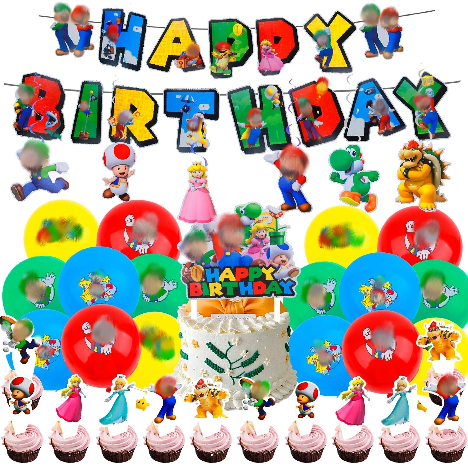 Birthday Party Decoration Set - 46.0 Count Birthday