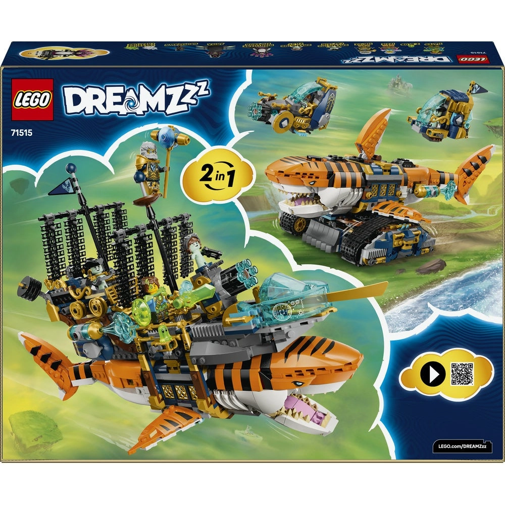 DREAMZzz 2in1 Tiger Shark Tank (71515) - 5 Minifigures