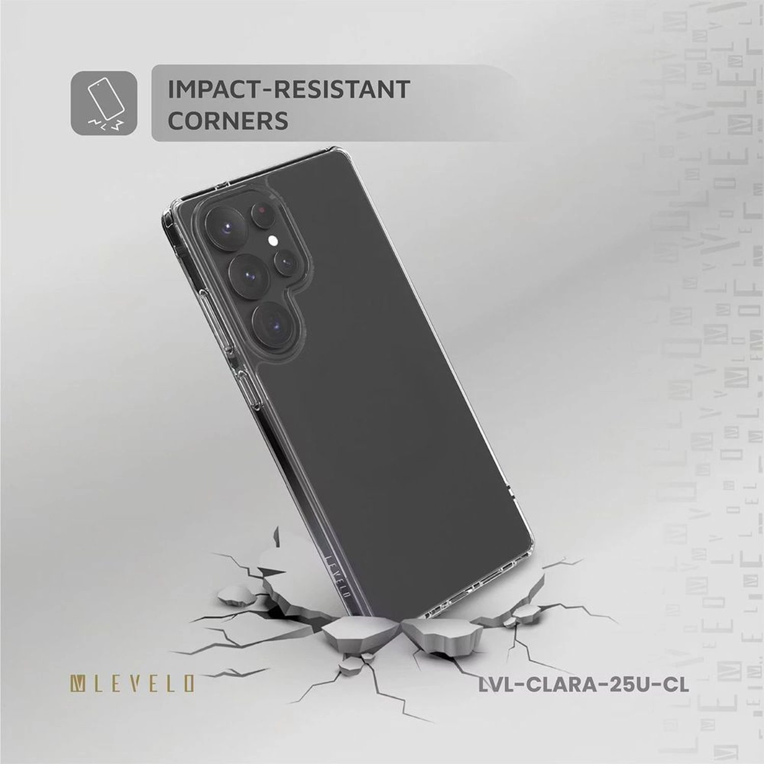 Clara Clear Case for Samsung Galaxy S25 Ultra