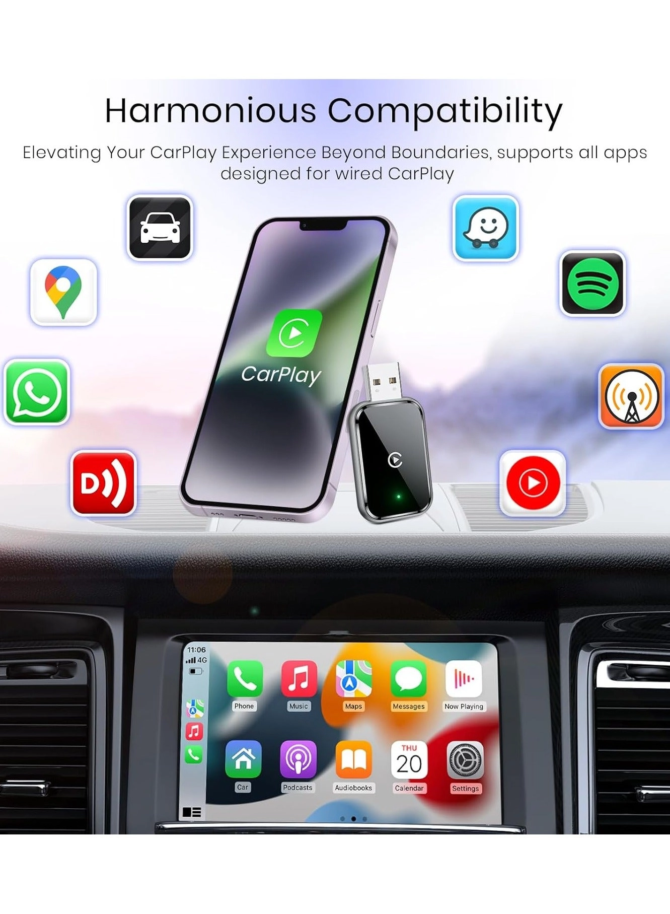 Wireless CarPlay Adapter
