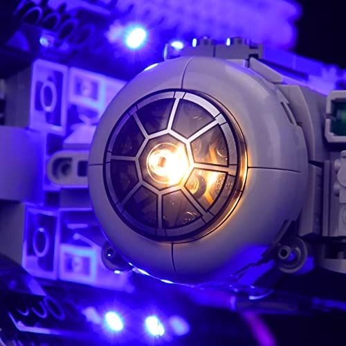 LED Lighting Kit Compatible with Lego TIE Bomber 75347 Building Kit - Basic Version Lights Only